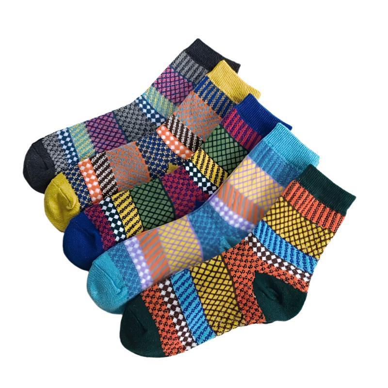 Thick Knitted Winter Wool Socks With Medium Tube - Weriion