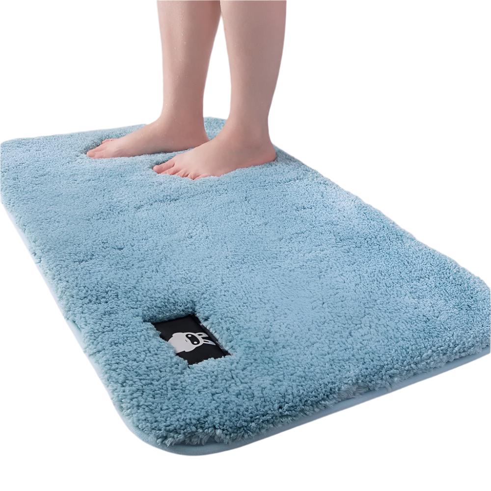 Thick Soft Comfortable Carpet Water Absorbing Bathroom Toilet Rugs Mats - Weriion