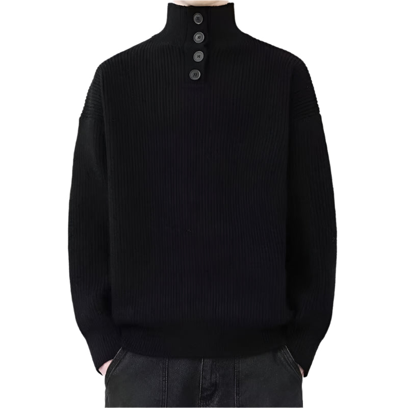Turtleneck Autumn And Winter Sweater For Men - Weriion