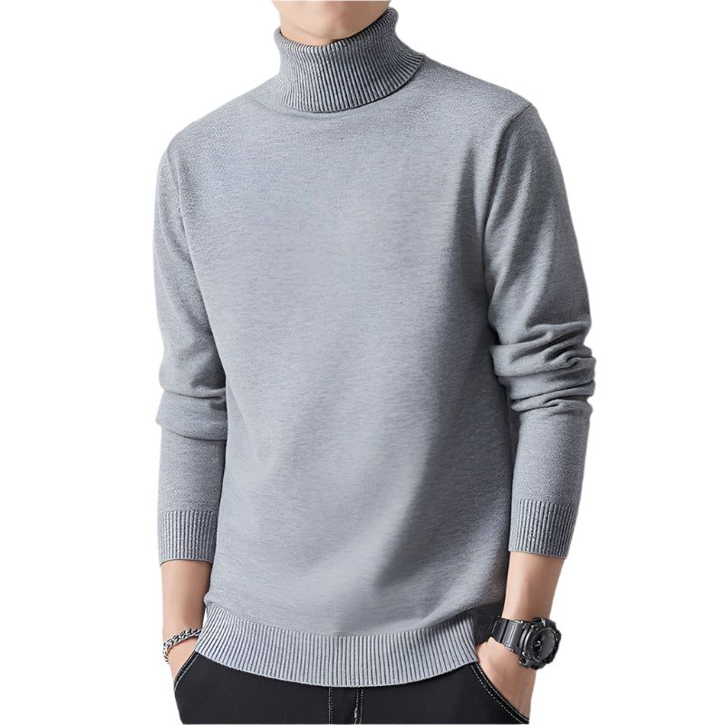 Turtleneck Sweater Men's Undershirt Autumn And Winter Inner Wear - Weriion