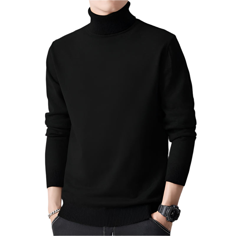 Turtleneck Sweater Men's Undershirt Autumn And Winter Inner Wear - Weriion