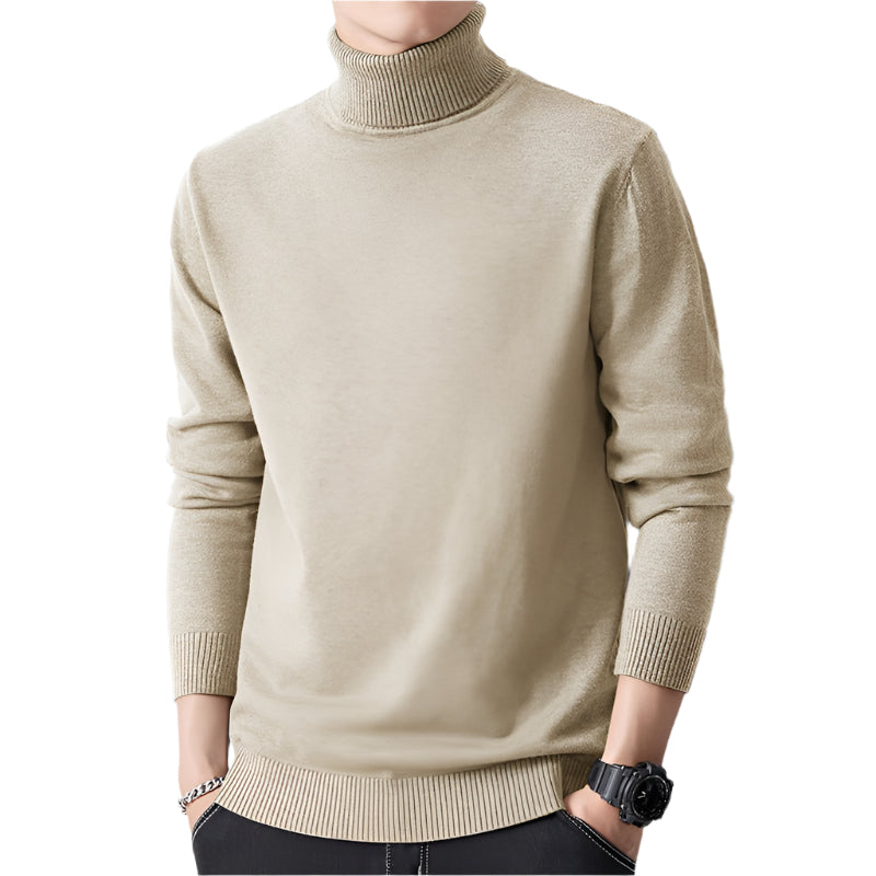 Turtleneck Sweater Men's Undershirt Autumn And Winter Inner Wear - Weriion