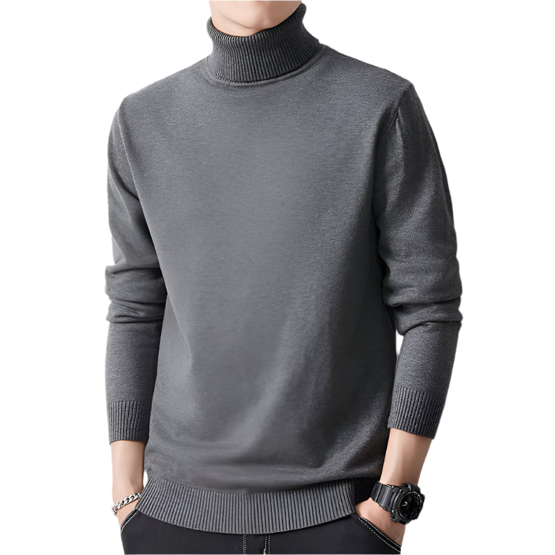 Turtleneck Sweater Men's Undershirt Autumn And Winter Inner Wear - Weriion