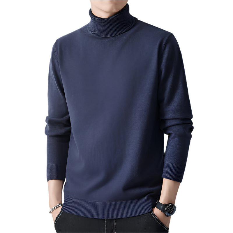 Turtleneck Sweater Men's Undershirt Autumn And Winter Inner Wear - Weriion