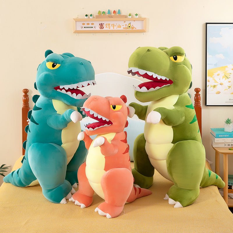 Tyrannosaurus Rex Plush Toy Cute Dinosaur Doll - Weriion