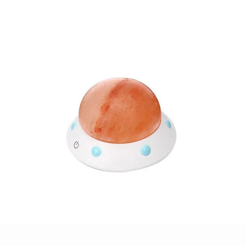 UFO Shape Crystal Salt Lamp - Weriion