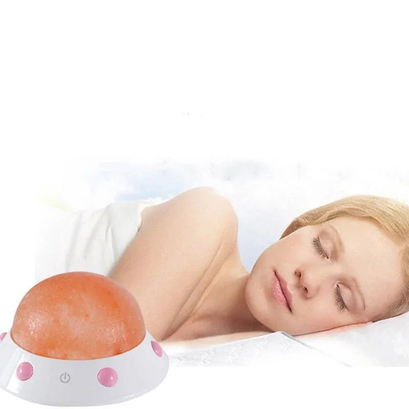 UFO Shape Crystal Salt Lamp - Weriion