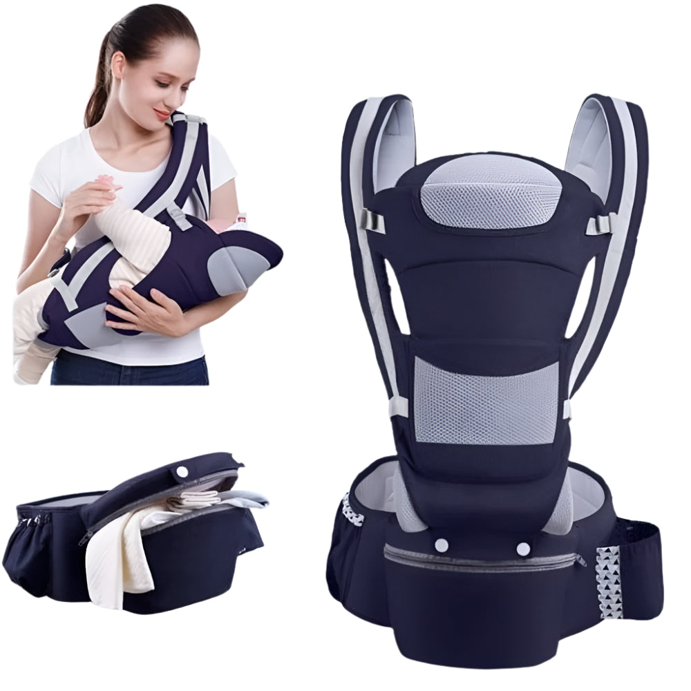 Versatile Safe Comfortable Baby Carrier For 0 - 48 Month Old Babies - Weriion