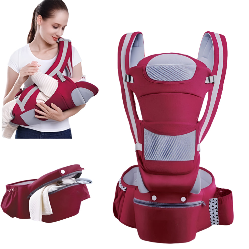 Versatile Safe Comfortable Baby Carrier For 0 - 48 Month Old Babies - Weriion