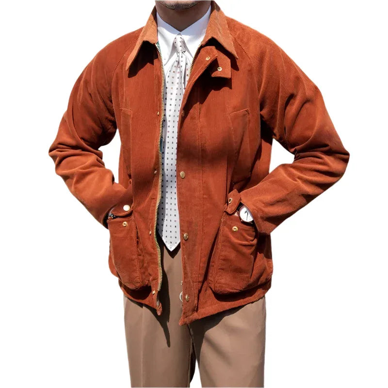 Vintage Corduroy Jacket For Men - Weriion