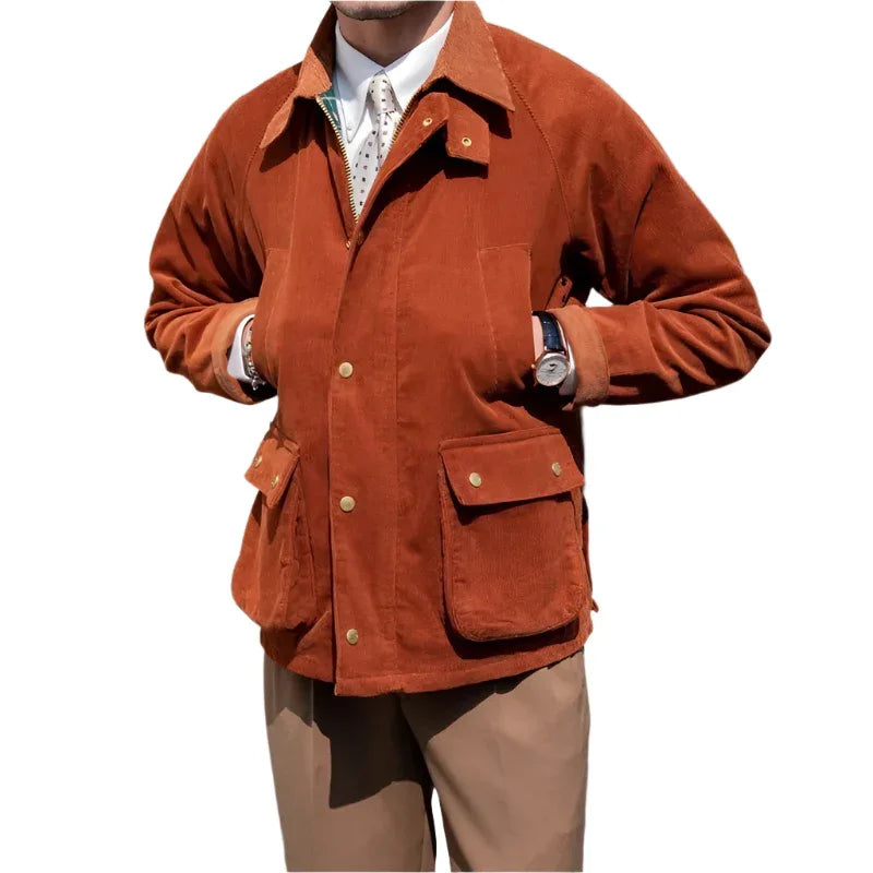 Vintage Corduroy Jacket For Men - Weriion