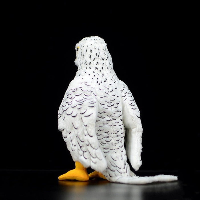 White Spear Falcon Bird Plush Toy - Weriion