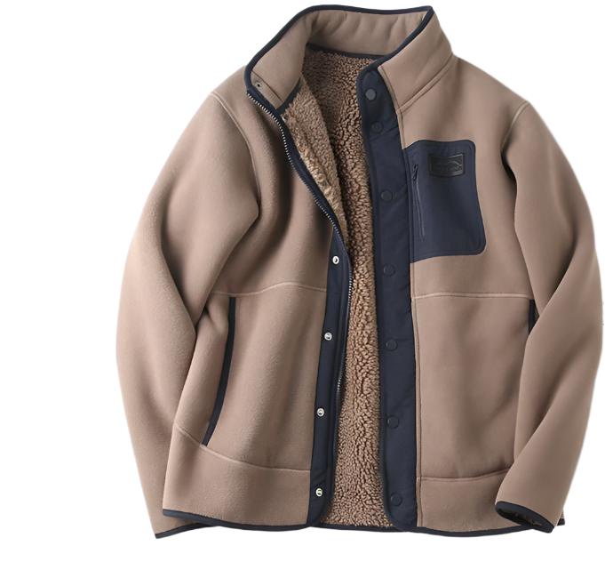 Winter Autumn Thick Fleece Jacket For Men - Weriion