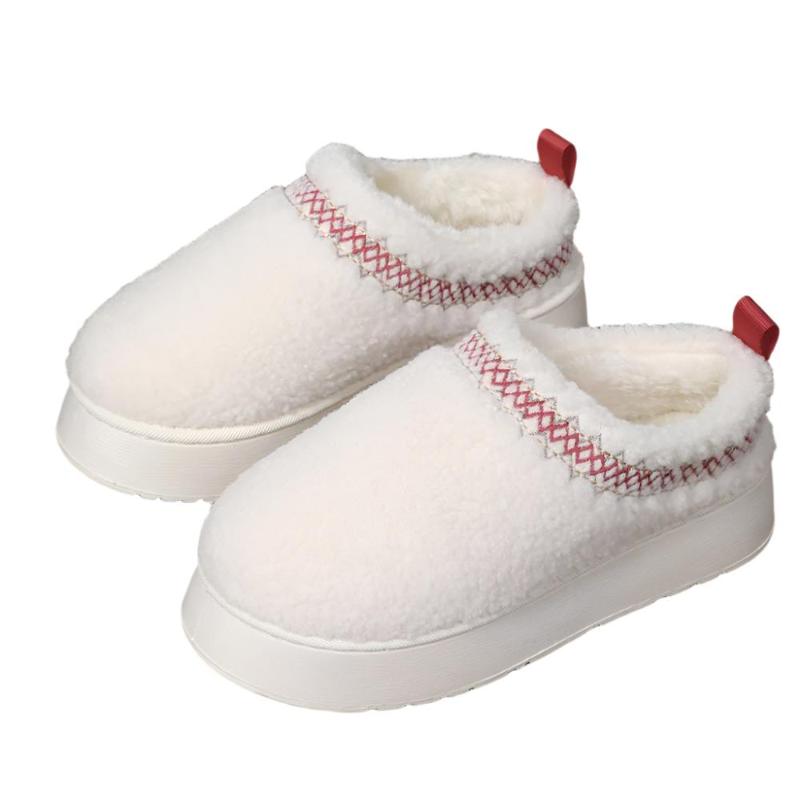 Winter Indoor & Outdoor Thick - Soled Plush Shoes Slippers - Weriion