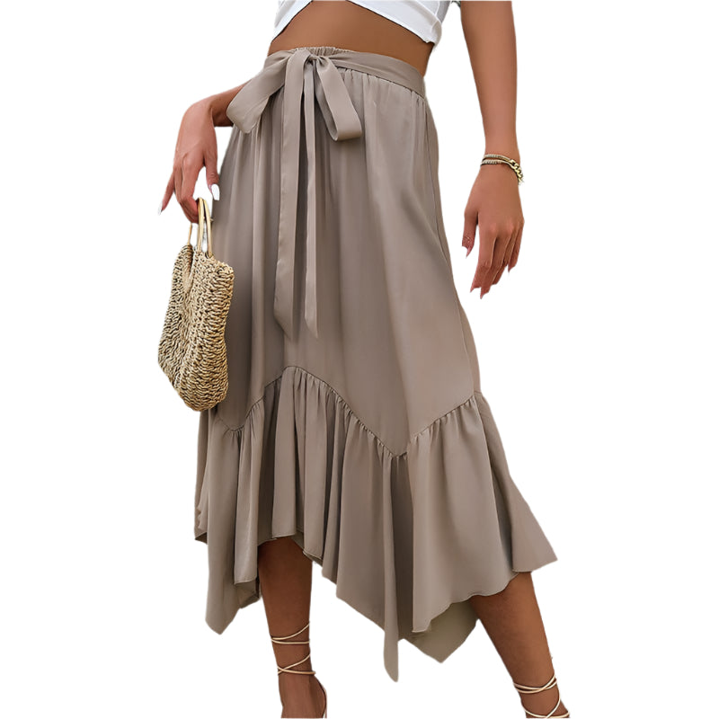 Women's Irregular Ruffle Skirt - Weriion