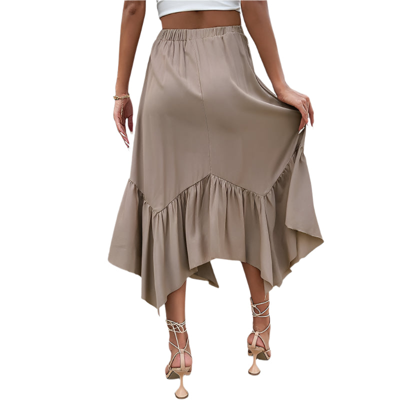 Women's Irregular Ruffle Skirt - Weriion