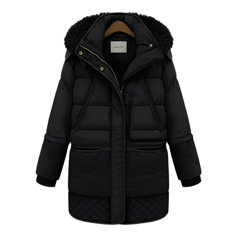 Women's Ladies Chic Lamb Wool Jacket - Weriion