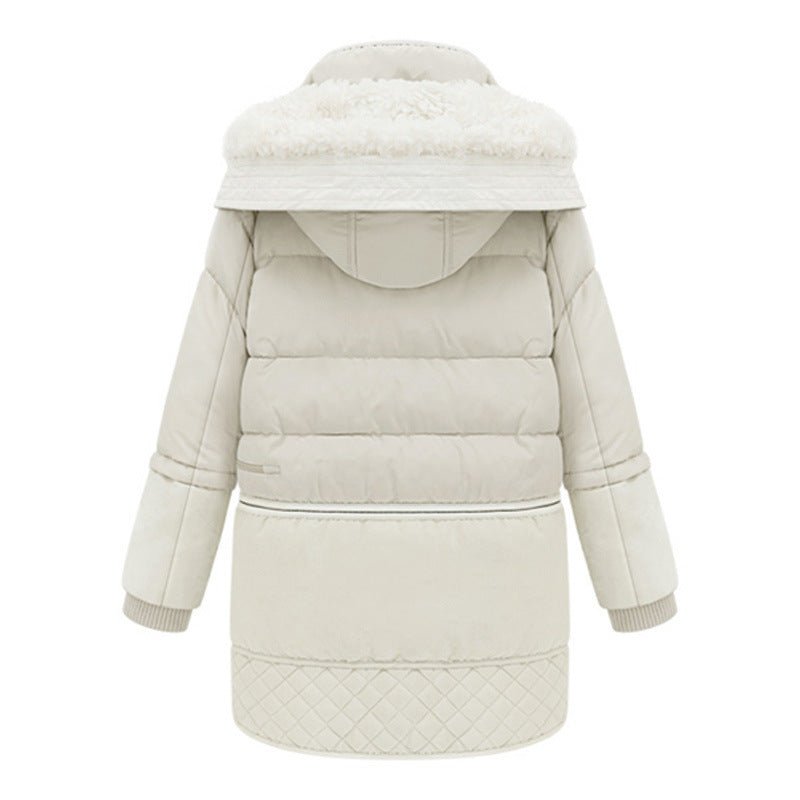 Women's Ladies Chic Lamb Wool Jacket - Weriion