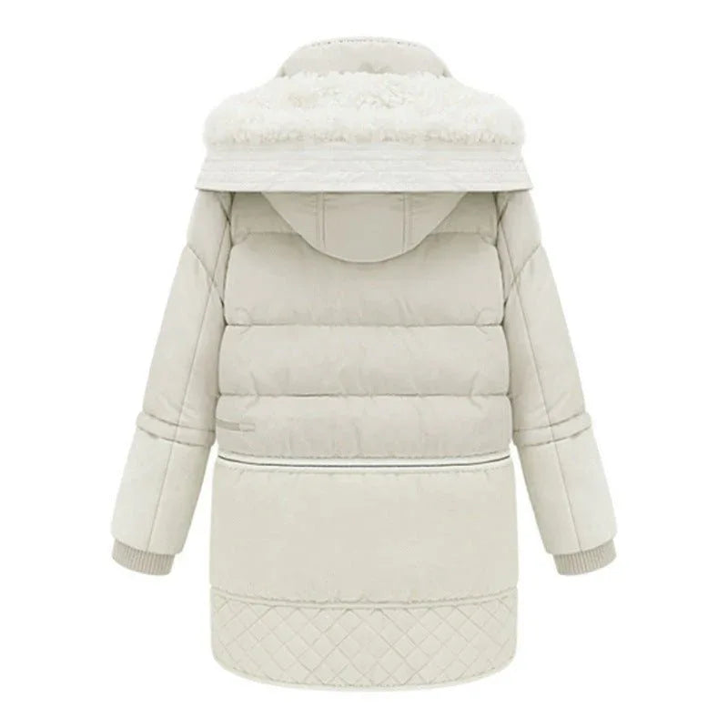 Women's Ladies Chic Lamb Wool Jacket - Weriion