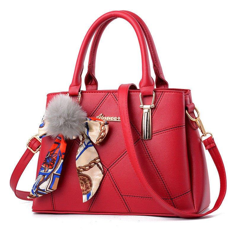 Women's PU Leather Crossbody Shoulder Handbag - Weriion