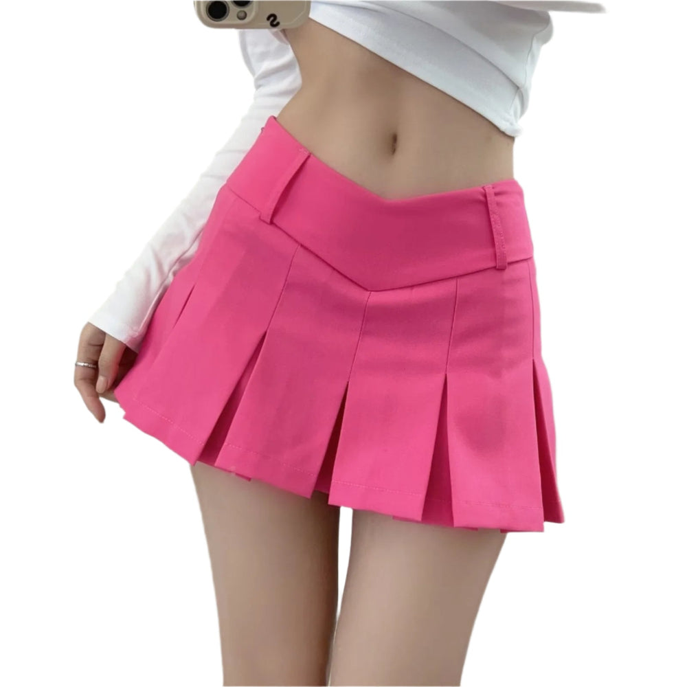 Women's Sexy V Waist Ultra Short A - Line Skirt - Weriion