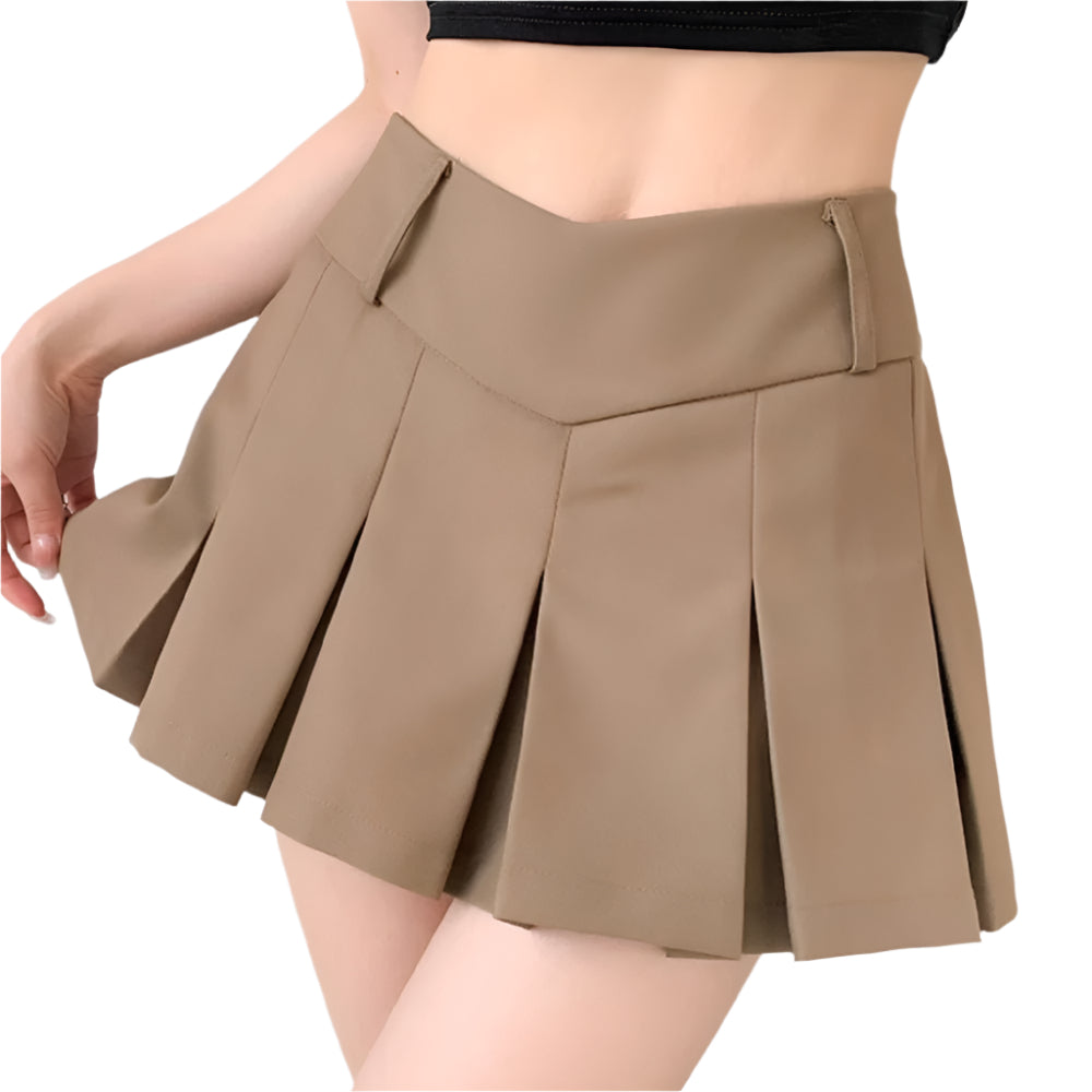 Women's Sexy V Waist Ultra Short A - Line Skirt - Weriion