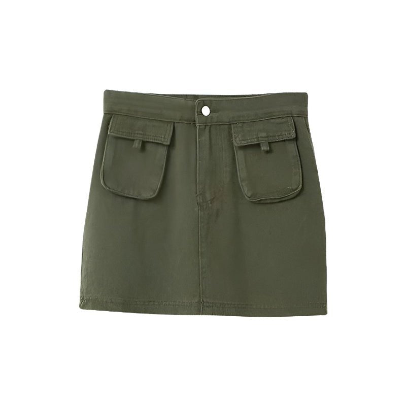 Women's Workwear A - Line High Waist Skirt - Weriion