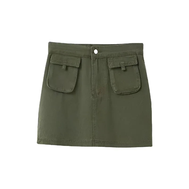 Women's Workwear A - Line High Waist Skirt - Weriion