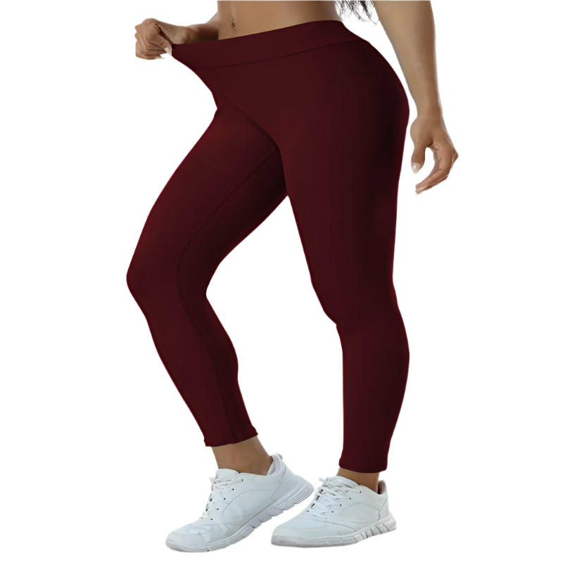 Women's Yoga Pants High Waist Lift High Elastic Tight Fitness Trousers Leggings - Weriion