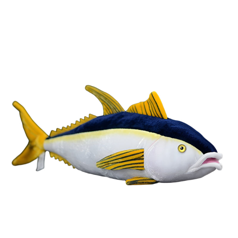 Yellowfin Tuna Fish Plush Toy - Weriion