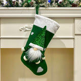 Christmas Decorations Sock Shaped Gift Bags