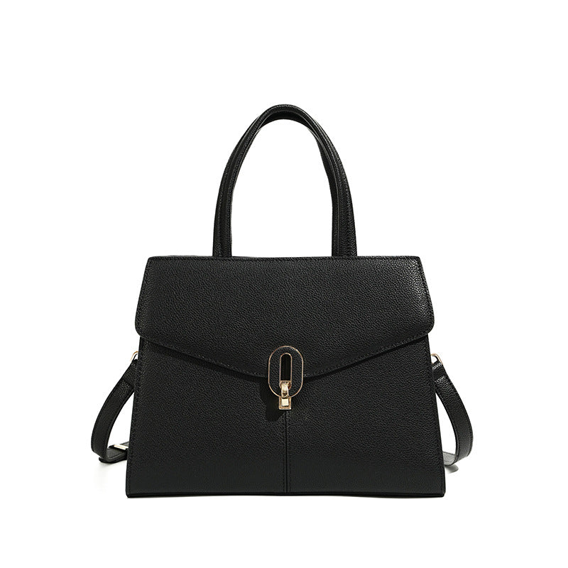 Leather Commuting High-Grade Handbag For Women