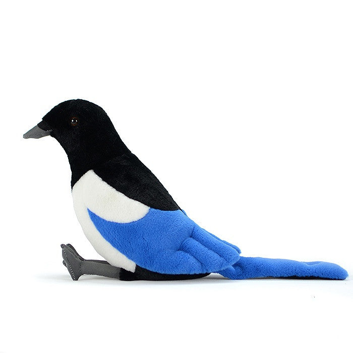 Cute Oriental Eurasian Magpie Bird Plush Toy Doll