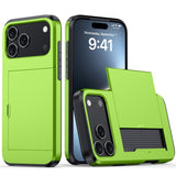 Protective Phone Case With Sliding Cover For Cards