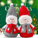 Children's Doll Cute Christmas Snowman Plush Toy Gift