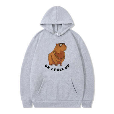 Unisex Printed Capybara Hoodies