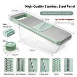 Multifunctional Grater Stainless Steel Chopper Household Kitchen Gadget Vegetable And Fruit Slicer