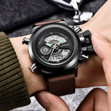 Multi-functional Double Display Sports Watch For Men