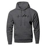 Men's Warm Comfortable Polyester Hoodie