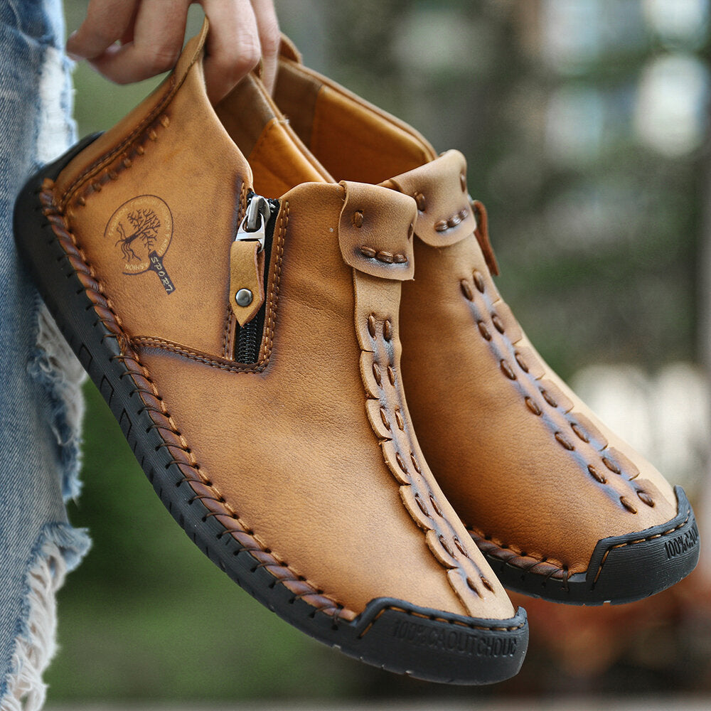 Fashionable Handmade Men's Leisure Shoes