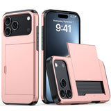 Protective Phone Case With Sliding Cover For Cards