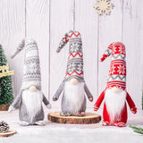 Christmas Decorations Faceless Dolls Window Decorations