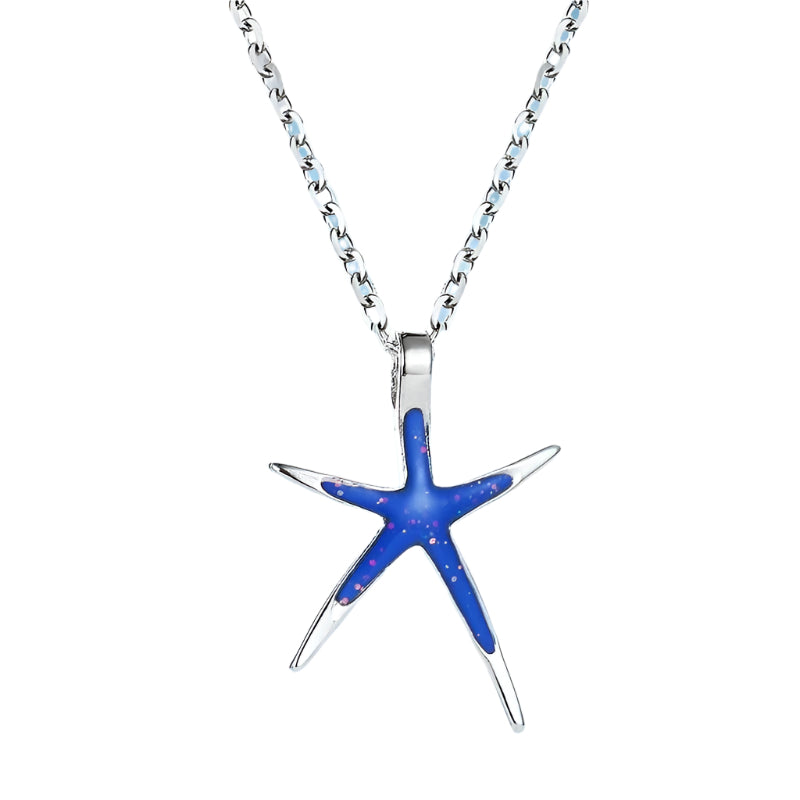 European And American Starfish Pendant Women's Necklace