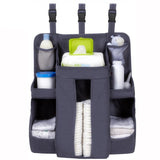 Baby Crib Bedside Storage Hanging Diaper Bag