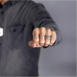 Retro Niche Design Men's Tire Ring