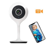 Full HD 1080p Indoor Home Mini Baby Monitor IP Camera