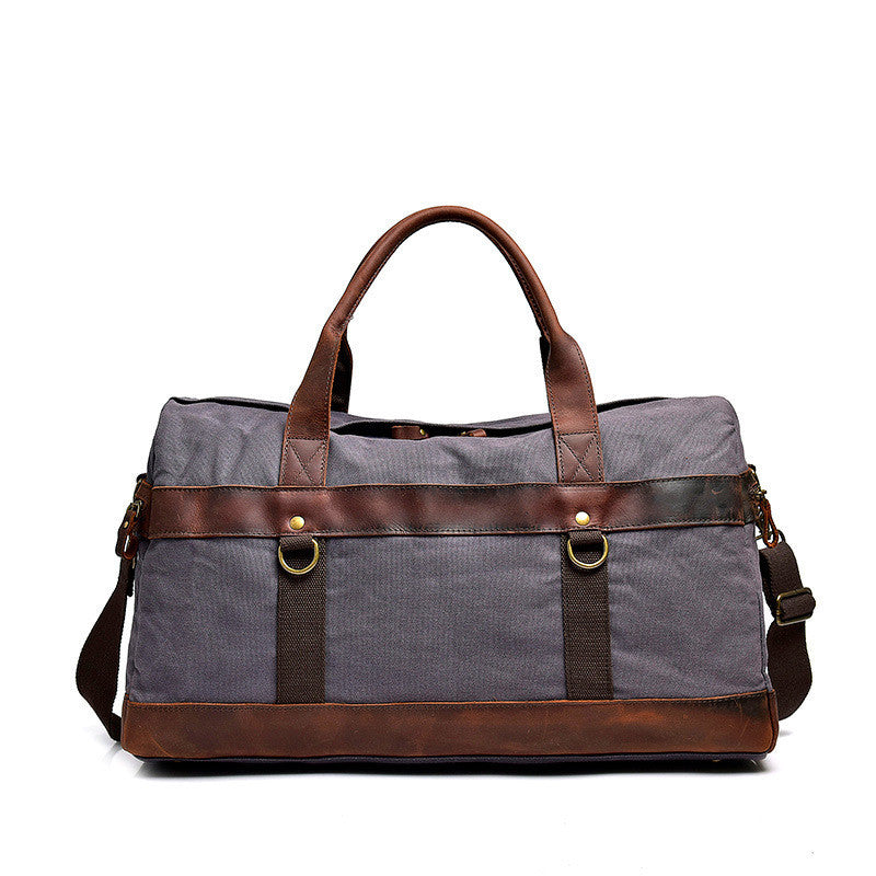Waterproof Oil Wax Canvas Unisex Shoulder Bag