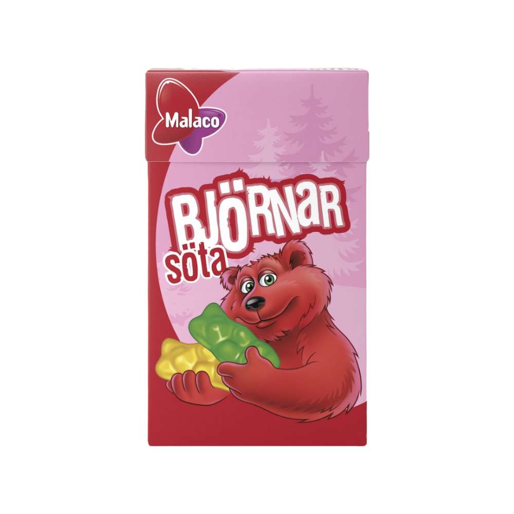 Malaco Sweet Bears - Fruity Gummy Candy (32 g)