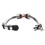 Adjustable Bow Tie Pet Collar For Cats And Dogs