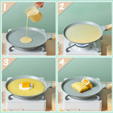 Cake Crust Baking Small Non Stick Frying Pan